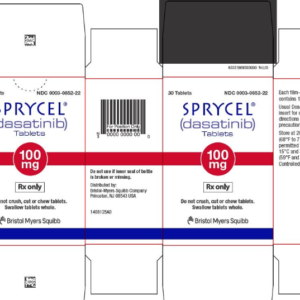 SPRYCEL 100 MG TABLETA RECUBIERTA