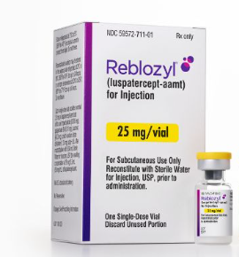 REBLOZYL 25 MG POLVO PARA SOLUCION INYECTABLE