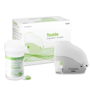 TIOZIDE 18 MCG POLVO PARA INHALACION CAPSUBRRISS + INHABRISS