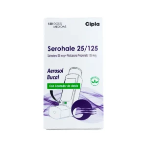 SEROHALE 25 125 MCG AEROSOL BUCAL X 120 DOSIS