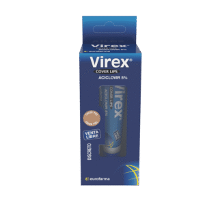 VIREX 5% COVER LIPS X 10 G TUBO