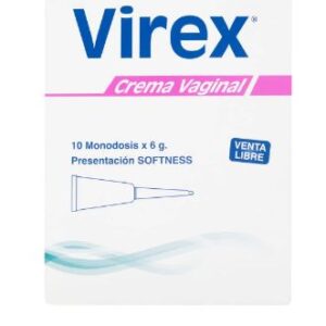VIREX 5 G CREMA VAGINAL X 6 G CAJA X 10