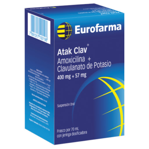 ATAK CLAV 400-57 MG SUSPENSION ORAL X 70 ML FRASCO