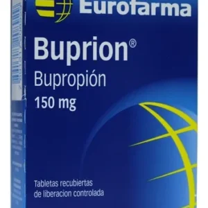 BUPRION 150 MG TABLETA DE LIBERACION PROLONGADA CAJA X 30