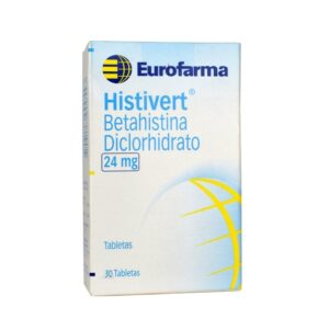 HISTIVERT 24 MG TABLETA CAJA X 30