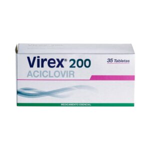 VIREX 200 MG TABLETAS CAJA X 35