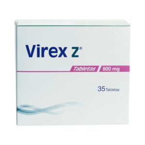 VIREX Z 800 MG TABLETA CAJA X 35