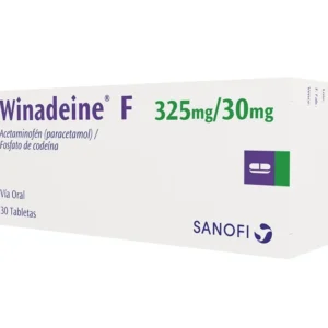 WINADEINE F 325-30 MG TABLETA CAJA X 30