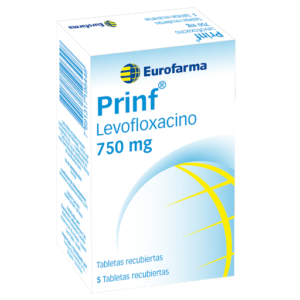 PRINF 750 MG TABLETA RECUBIERTA CAJA X 5