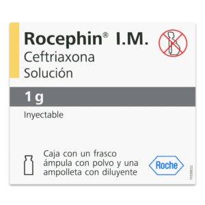 ROCEFIN 1 G POLVO PARA RECONSTRUIR A SOLUCION PARA INFUSION