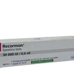 RECORMON 30000 UI 0.6 ML SOLUCION INYECTABLE EN JERINGA PRECARGADA