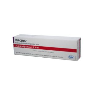 MIRCERA 75 MCG 0.3 ML SOLUCION INYECTABLE