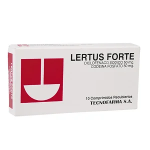 LERTUS FORTE 50 50 MG COMPRIMIDO RECUBIERTO