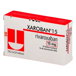 XAROBAN 15 MG TABLETA RECUBIERTA