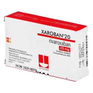 XAROBAN 20 MG TABLETA RECUBIERTA