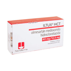 ILTUX HCT 40 MG 12.5 MG TABLETA RECBIERTA