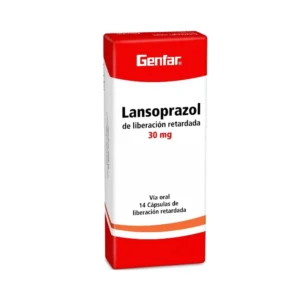 LANSOPRAZOL 30 MG CAPSULA DE LIBERACION RETARDADA