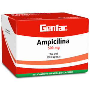 AMPICILINA 500 MG CAPSULAS