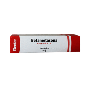 BETAMETASONA 0.1% CREMA TOPICA X 40 G