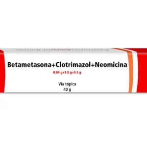 BETAMETASONA+CLOTRIMAZOL+NEOMICINA 0.04 1 0.5% CREMA X 40 G