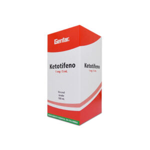 KETOTIFENO 1 MG 5 ML JARABE ORAL X 100 ML