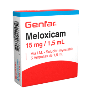 MELOXICAM 15 MG 1.5 ML SOLUCION INYECTABLE