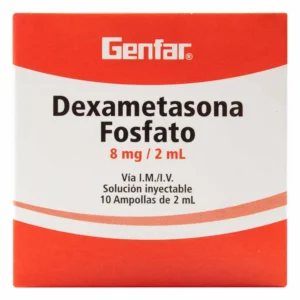 DEXAMETASONA 8 MG 2ML SOLUCION INYECTABLE