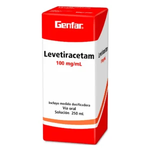 LEVETIRACETAM 100 MG ML SOLUCION ORAL X 250 ML