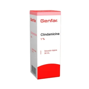 CLINDAMICINA 1% SOLUCION TOPICA X 30 ML