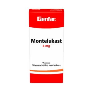 MONTELUKAST 4 MG TABLETA MASTICABLE