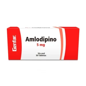 AMLODIPINO 5 MG TABLETA