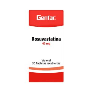 -ROSUVASTATINA 40 MG TABLETA RECUBIERTA