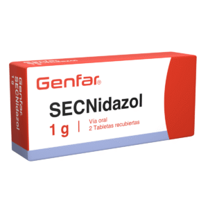 -SECNIDAZOL 1 G TABLETA RECUBIERTA