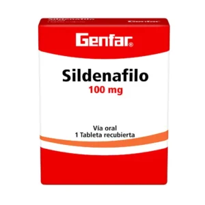 -SILDENAFILO 100 MG TABLETAS RECUBIERTAS