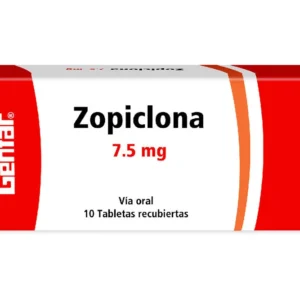 -ZOPICLONA 7.5 MG TABLETA RECUBIERTA