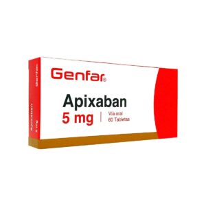 -APIXABAN 5 MG TABLETA RECUBIERTA