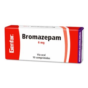 BROMAZEPAM 6 MG TABLETA