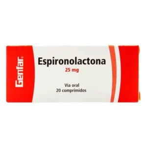 ESPIRONOLACTONA 25 MG TABLETA