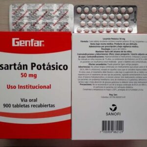 LOSARTAN 50 MG TABLETA RECUBIERTA