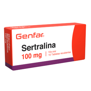 SERTRALINA 100 MG TABLETA RECUBIERTA