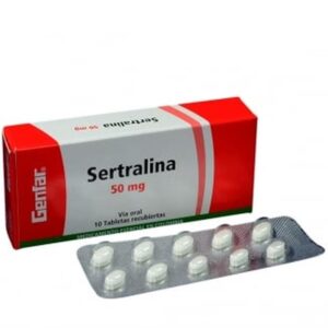 SERTRALINA 50 MG TABLETA RECUBIERTA