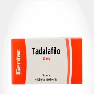 TADALAFILO 20 MG TABLETA RECUBIERTA