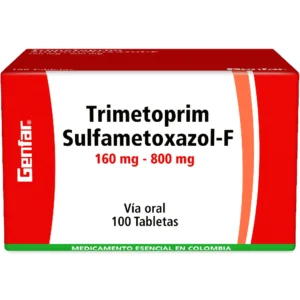 TRIMETOPRIM SULFAMETOXAZOL-F 160 MG 800 MG TABLETA