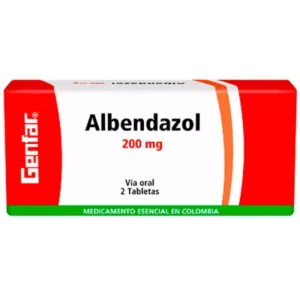 ALBENDAZOL 200 MG TABLETA