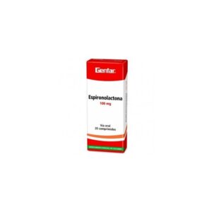 ESPIRONOLACTONA 100 MG TABLETAS