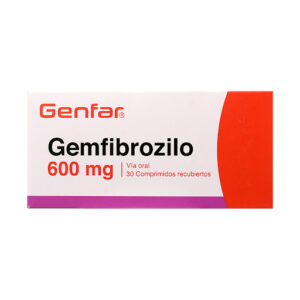 GEMFIBROZILO 600 MG TABLETA