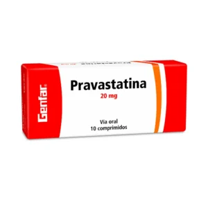 PRAVASTATINA 20 MG TABLETAS