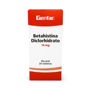 BETAHISTINA 16 MG TABLETA
