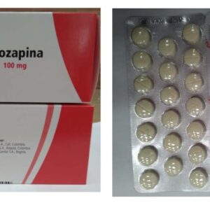 CLOZAPINA 100 MG TABLETA
