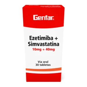 EZETIMIBA+SIMVASTATINA 10 40 MG TABLETA